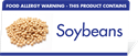 Picture of Allergen Warning Buffet Notice - SOYBEANS