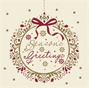 Picture of Seasons Greetings Christmas Napkin 33Cm 2Ply