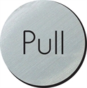 Picture of Pull disc silver finish