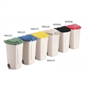 Picture of Beige Rubbermaid Rollout Container 100 Ltr